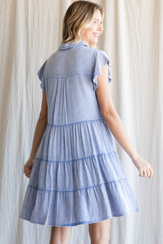 Chloe Denim Dress Nuance Style House Chloe Denim Dress Nuance Style House