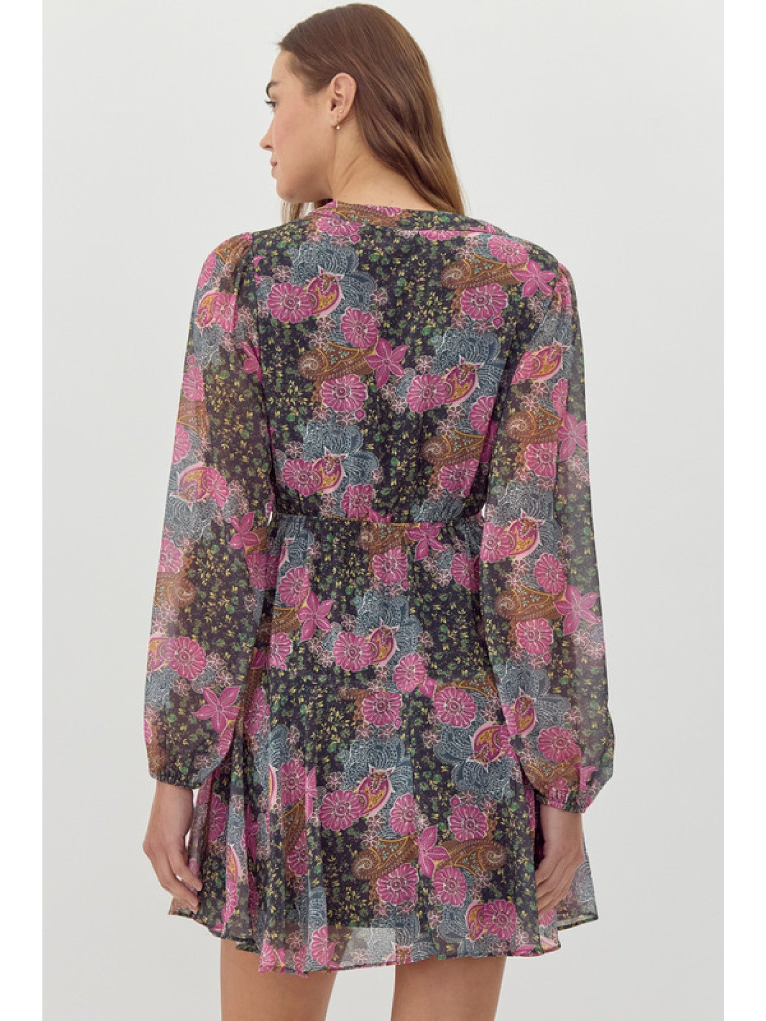 Paisley Floral Fields Dress