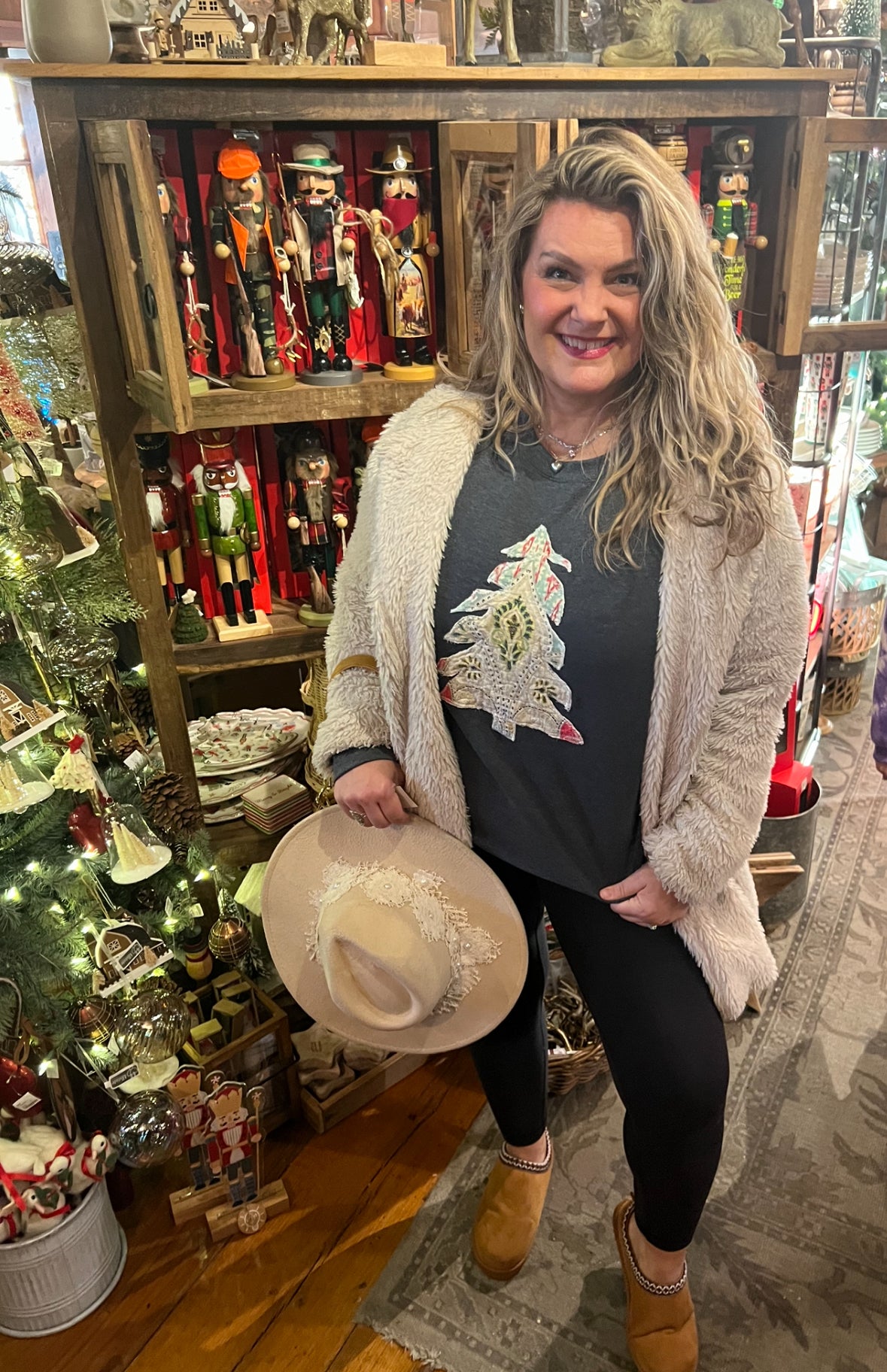 Quilted Christmas Tree Top