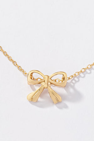 Lovely Bow Necklace