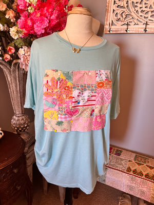 Quilted Hope Springs Eternal Tee