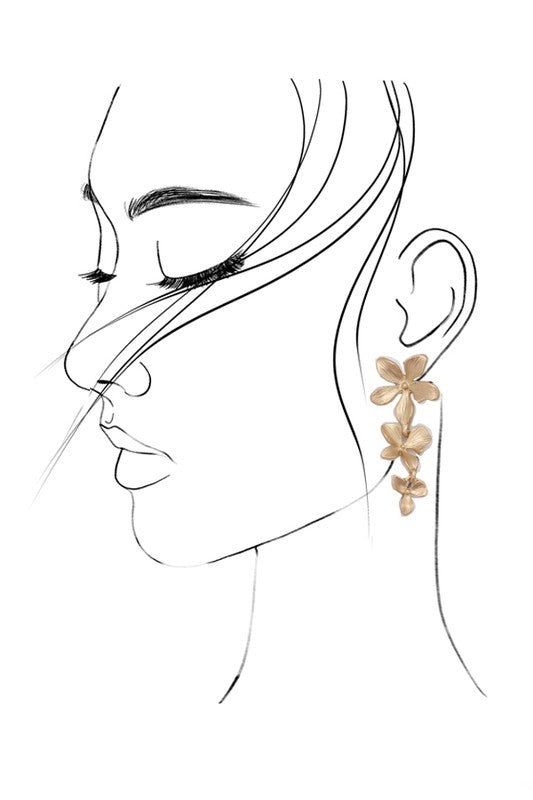Daisy Cascade Earrings