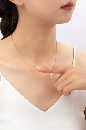 Delicate Cross Necklace