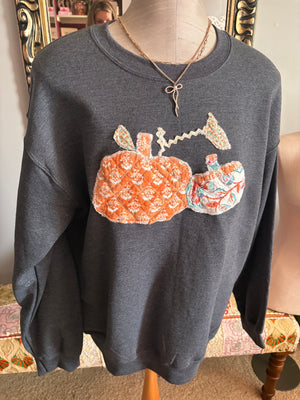 Quilted Pumpkin Top