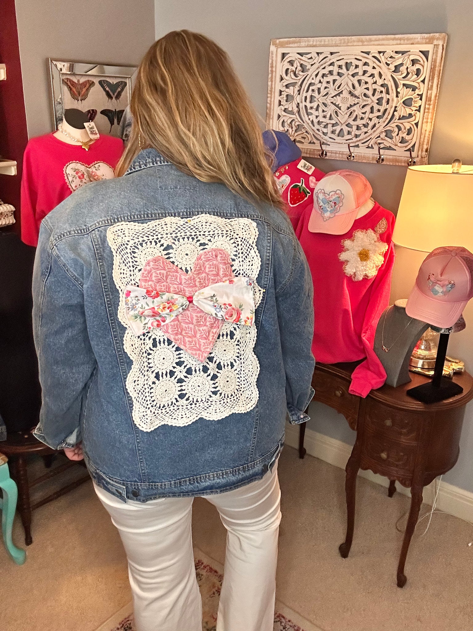 Quilted Denim Jacket