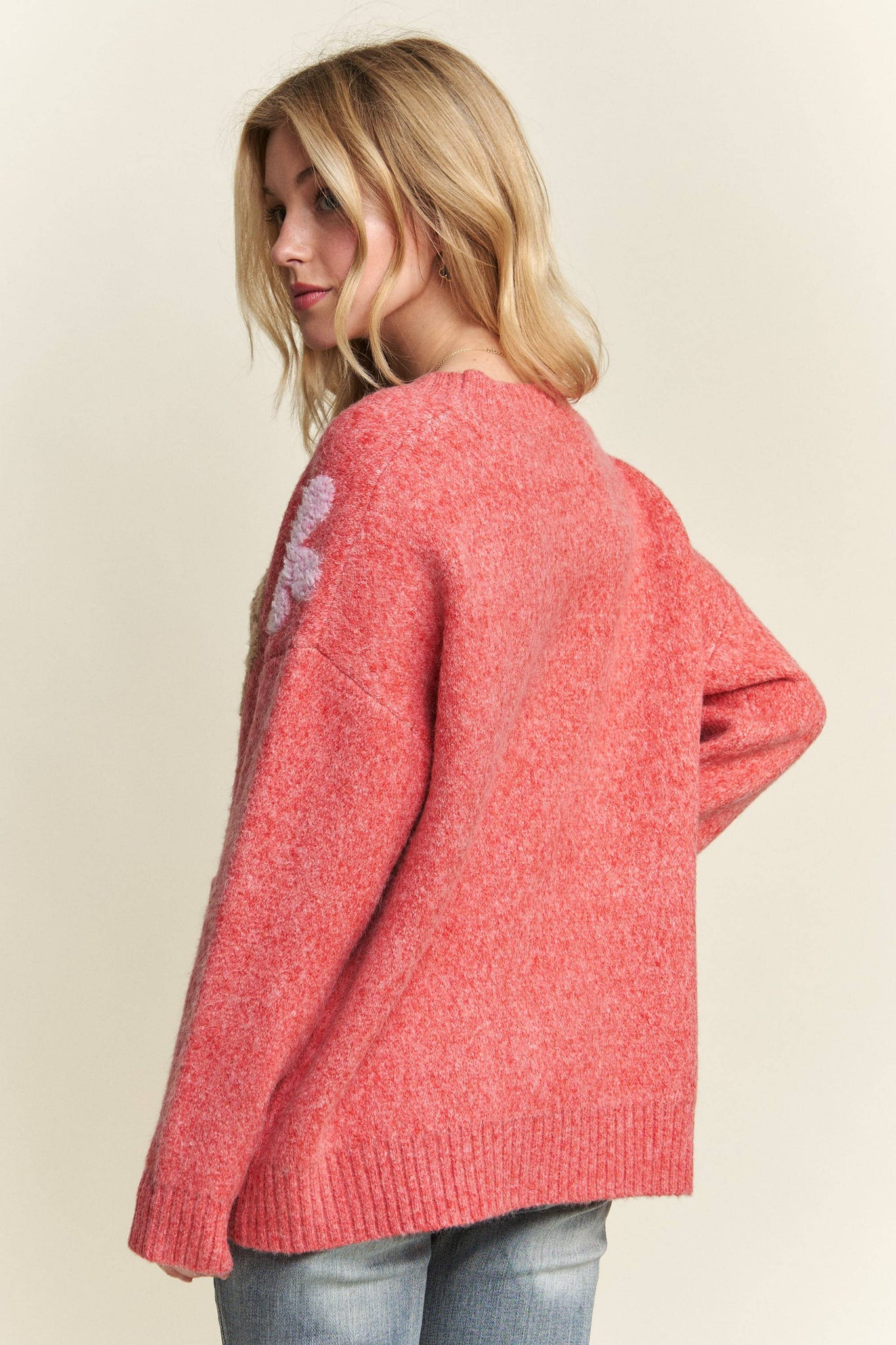 Floral Button Down Cardigan
