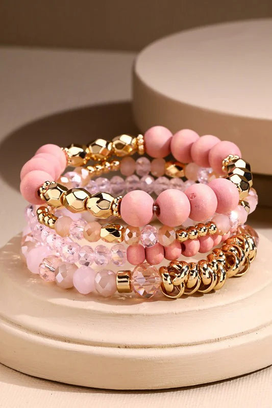 Pretty in Pink Bracelet Set