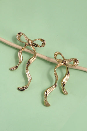 Long Bow Earrings