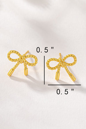 Rope Stud Earrings