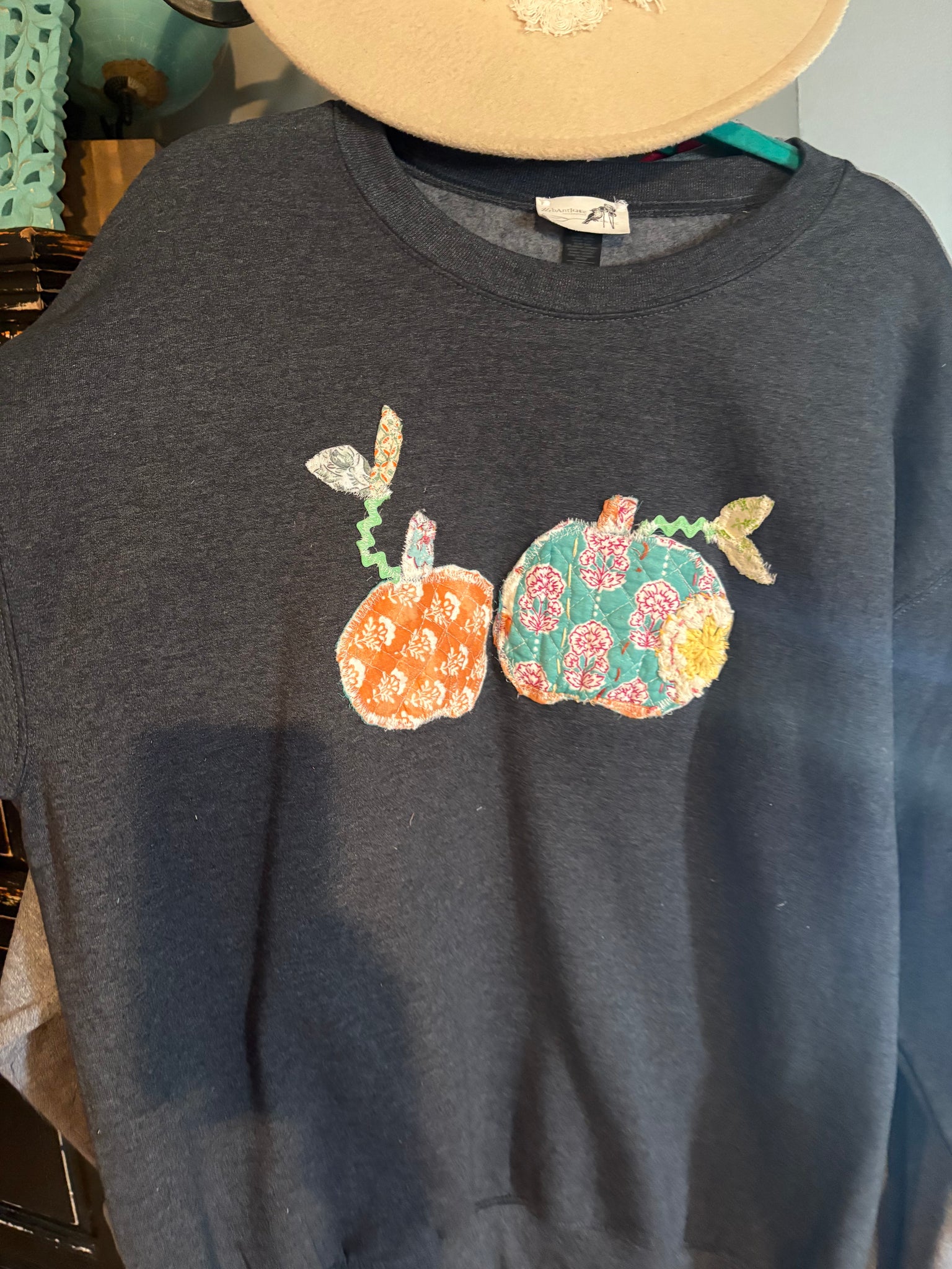 Quilted Pumpkin Top