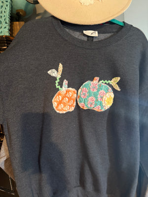 Quilted Pumpkin Top