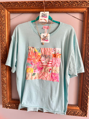 Quilted Hope Springs Eternal Tee