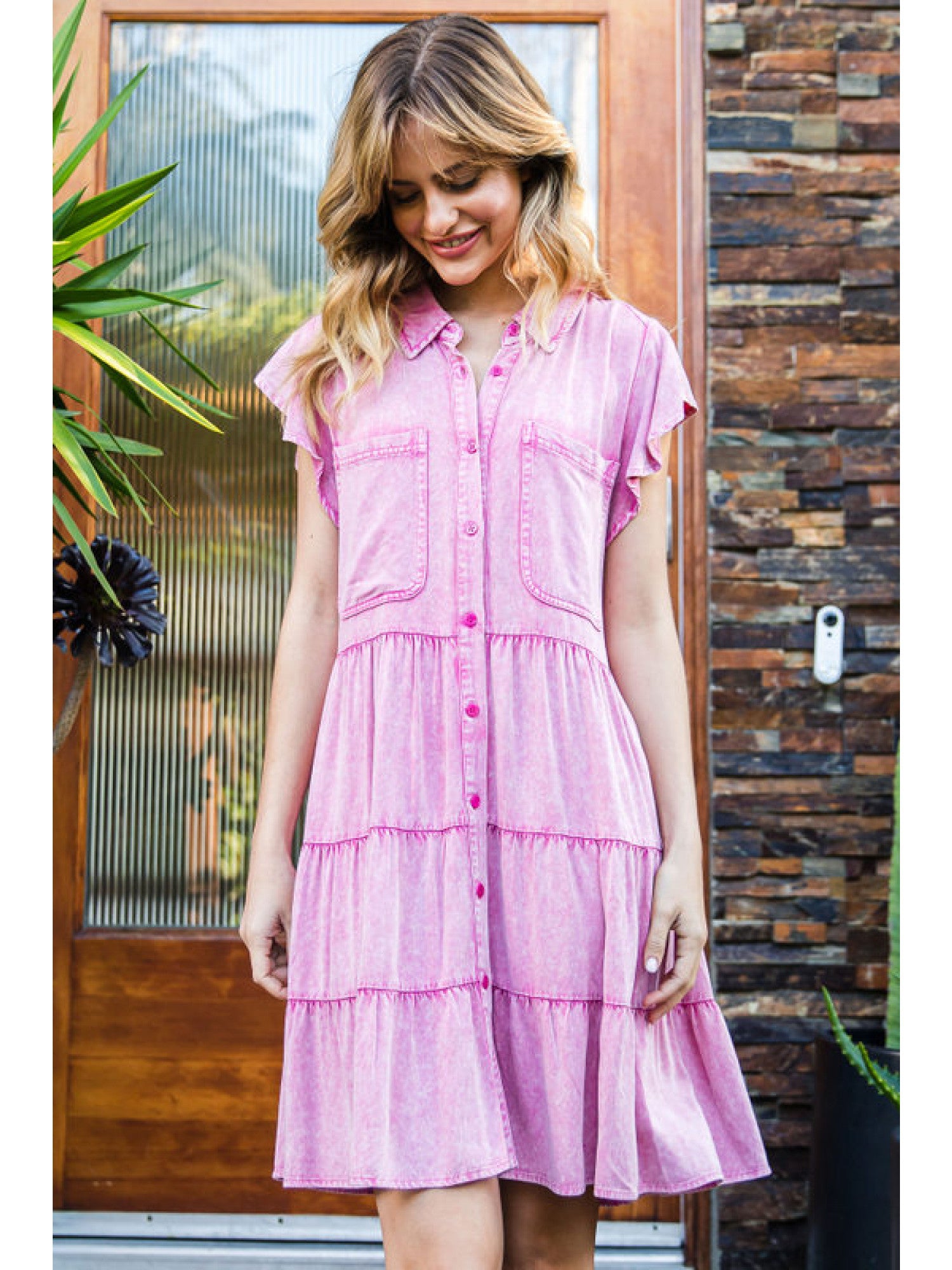 Pink Chloe Dress – Nuance Style House