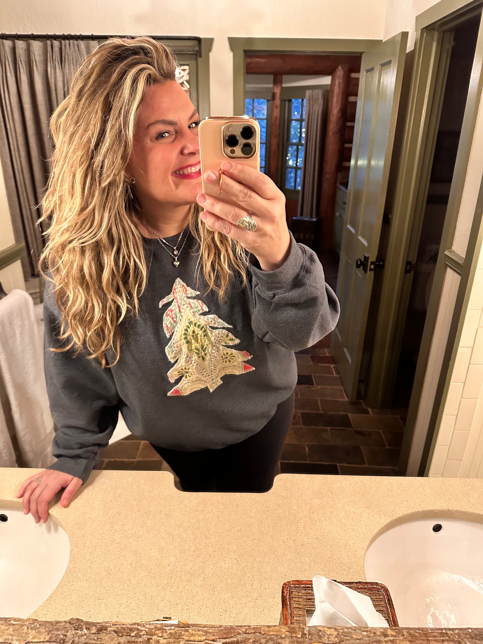 Quilted Christmas Tree Top