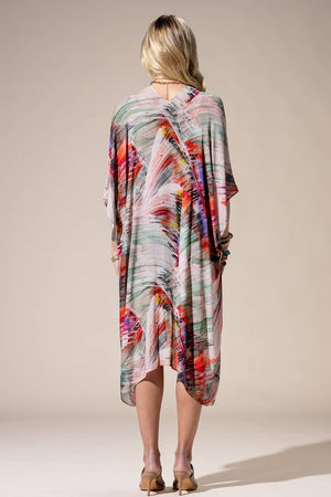 Brushstroke Multi Kimono