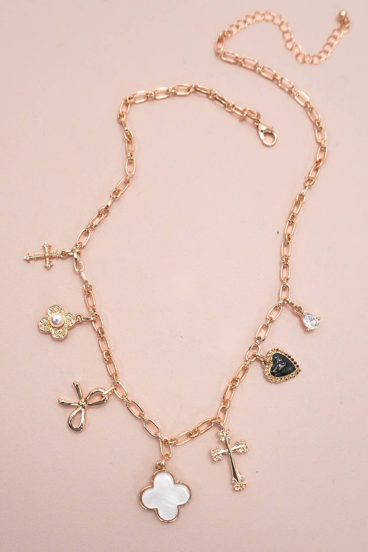 Charm Clover Necklace