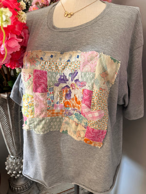 Quilted Hope Springs Eternal Tee