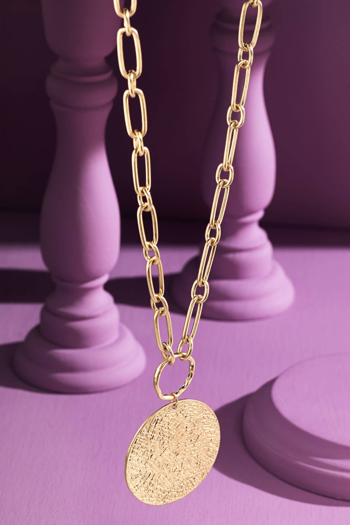 Layered Chain Link Necklace