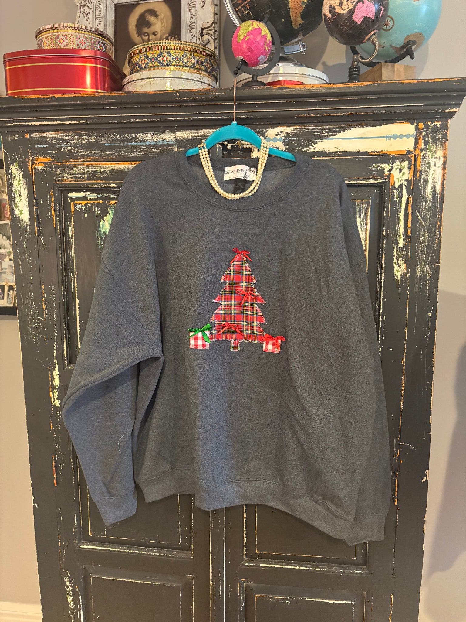 Plaid Christmas Tree Top