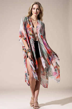 Brushstroke Multi Kimono