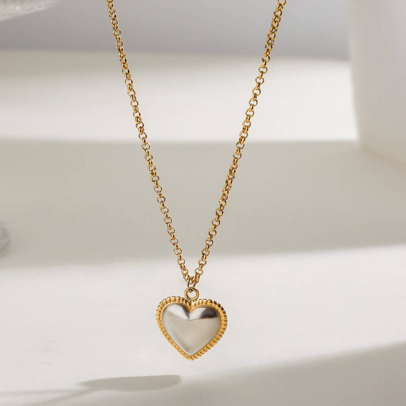 18K Heart Necklace
