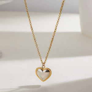 18K Heart Necklace