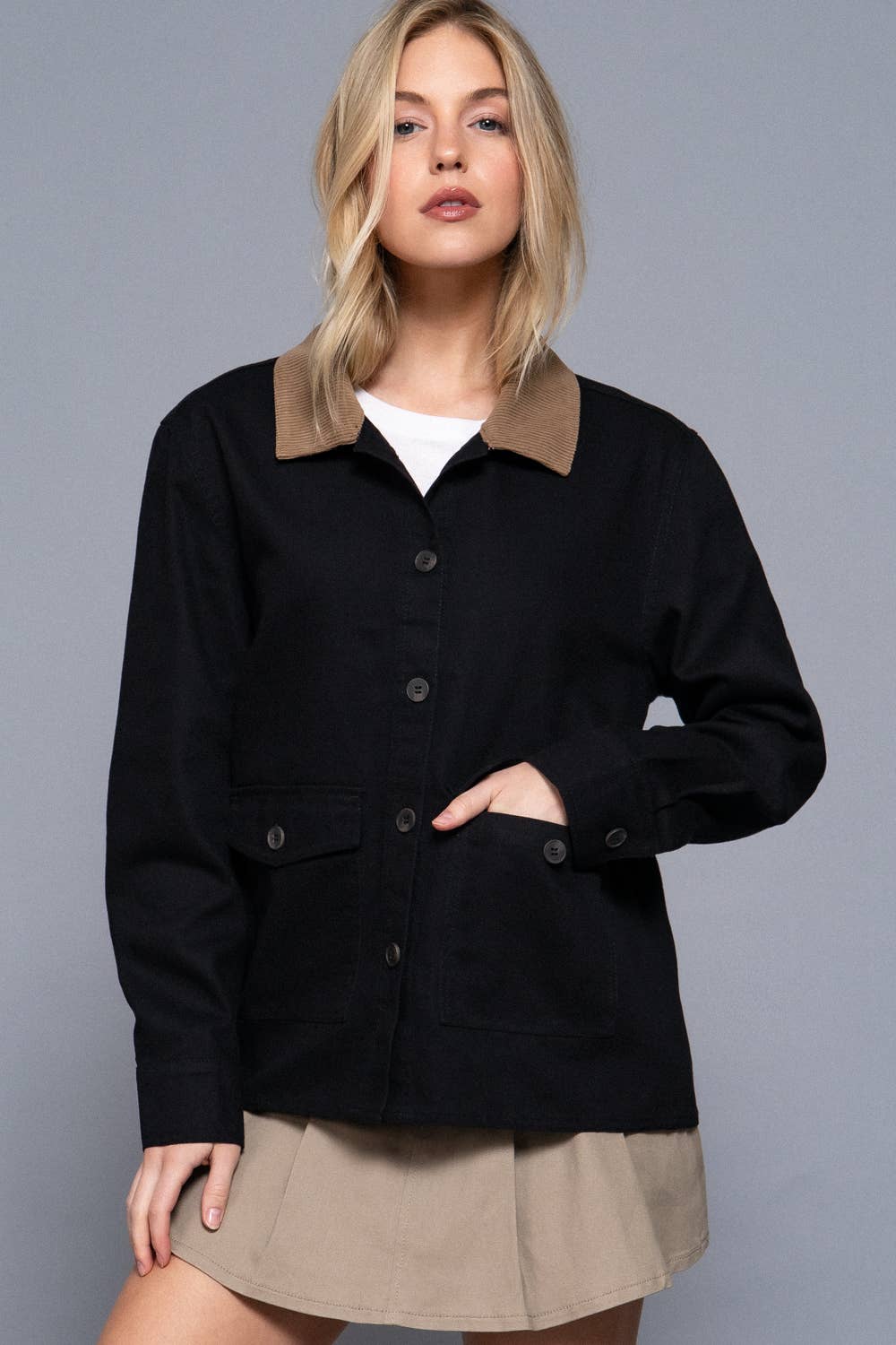 Cotton Twill Work Jacket