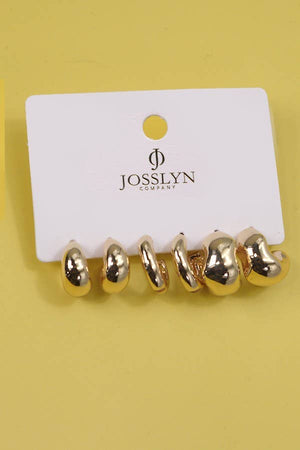 Bubbly Huggie Hoops