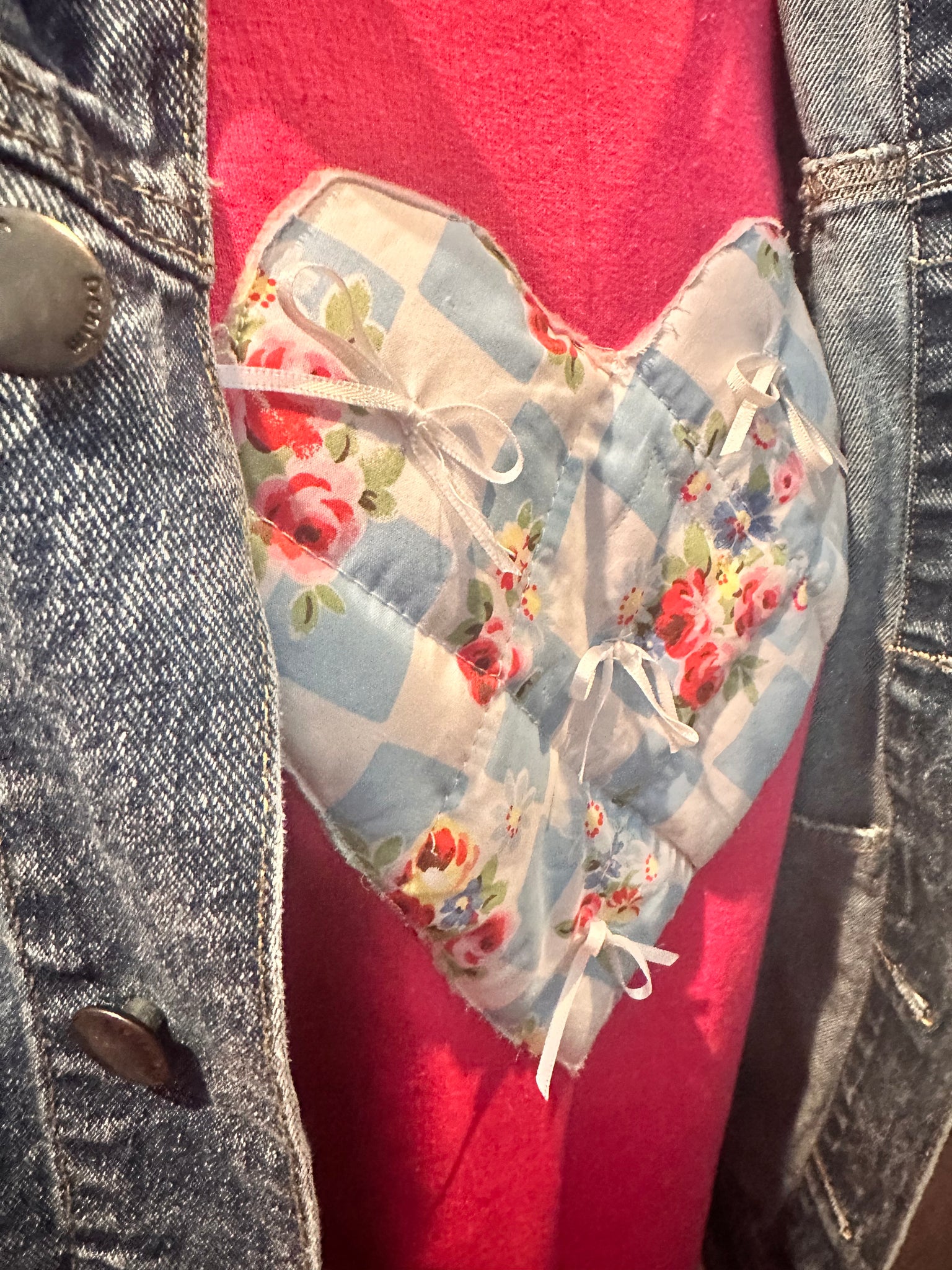 Quilted Heart Top