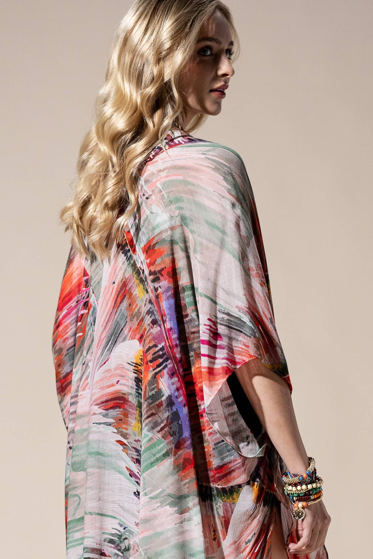 Brushstroke Multi Kimono