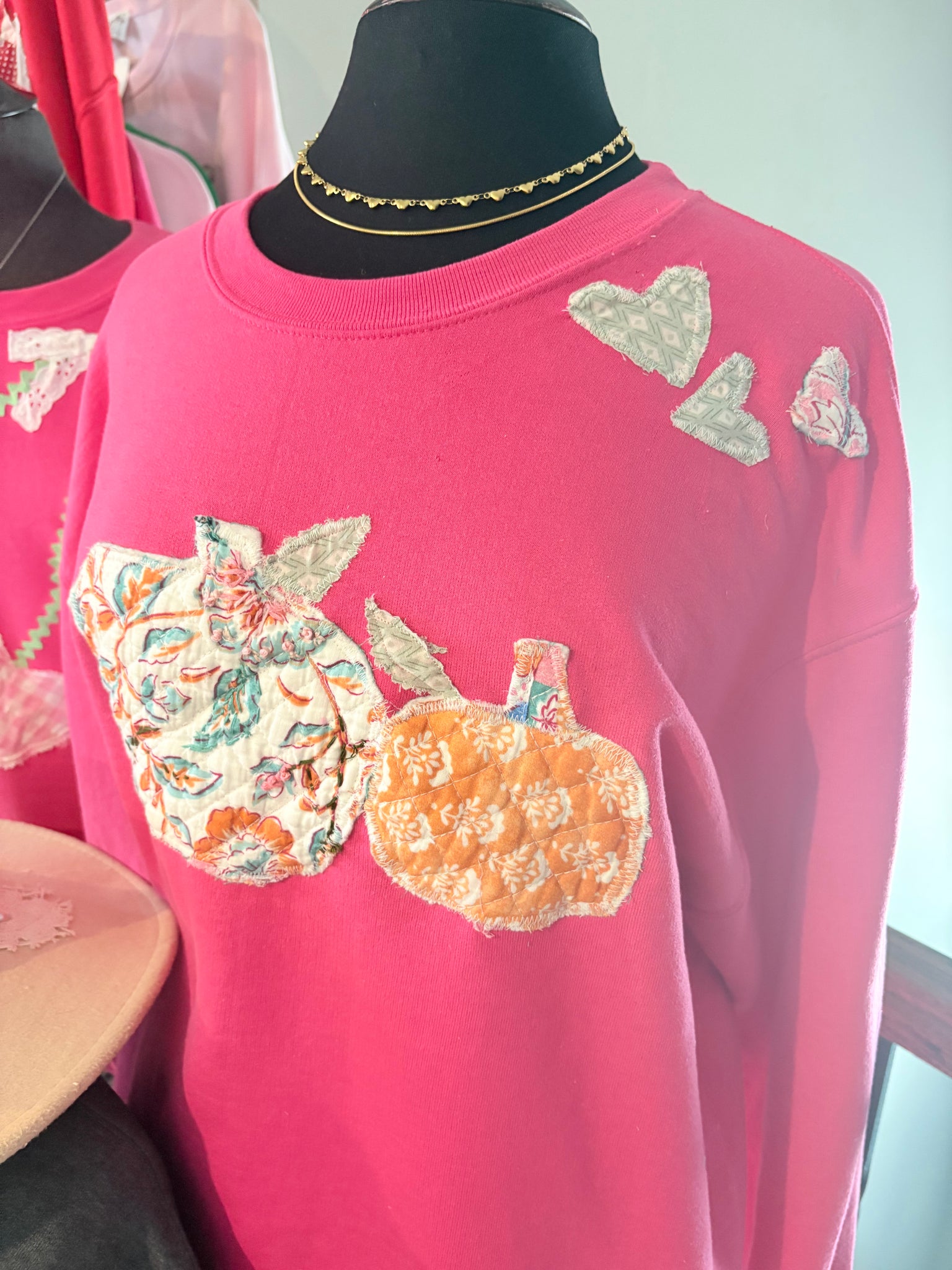 Quilted Pumpkin Top