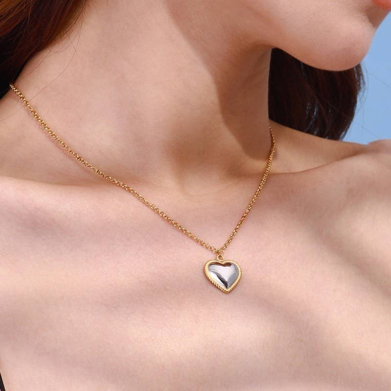 18K Heart Necklace