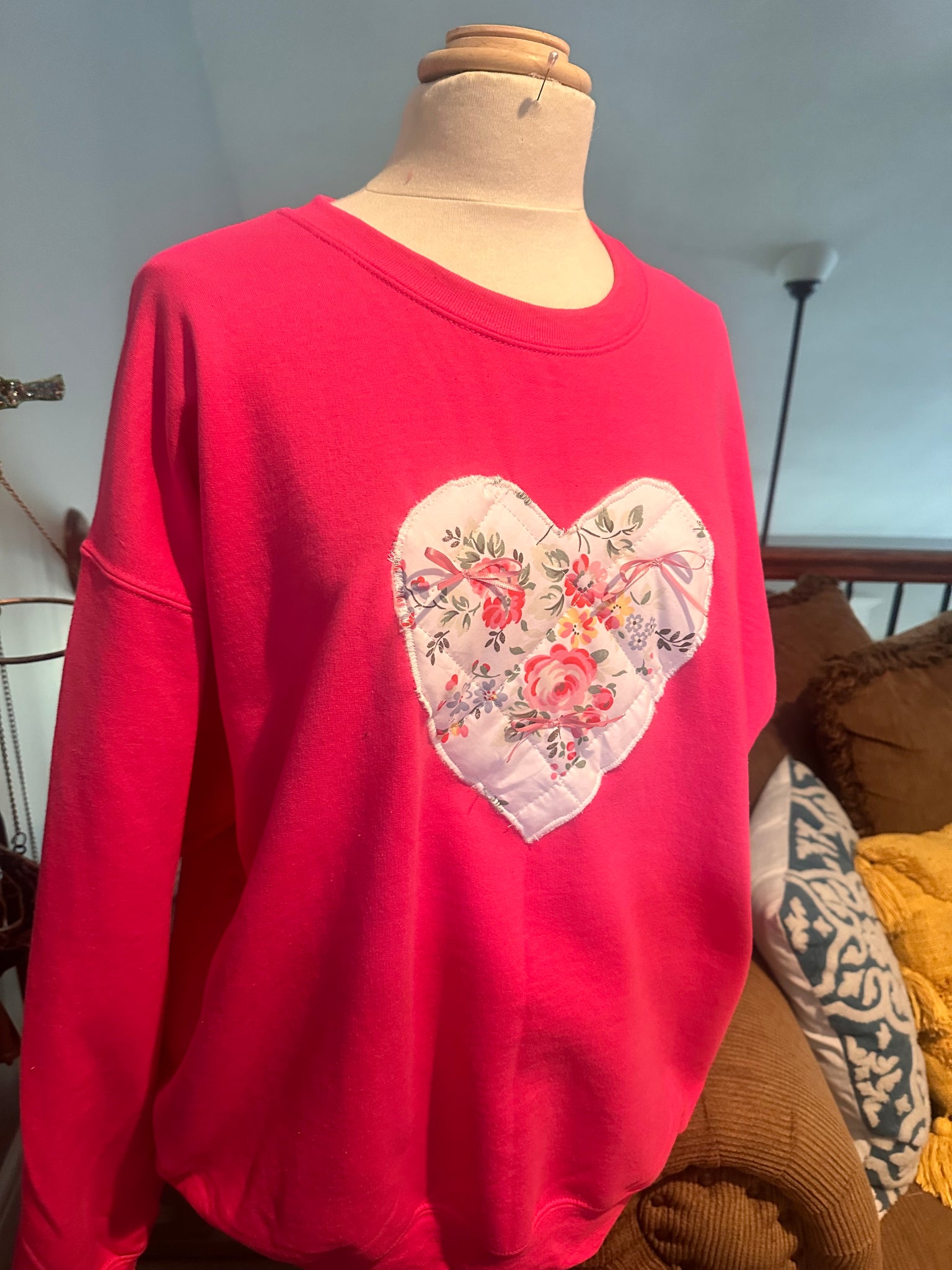 Quilted Heart Top