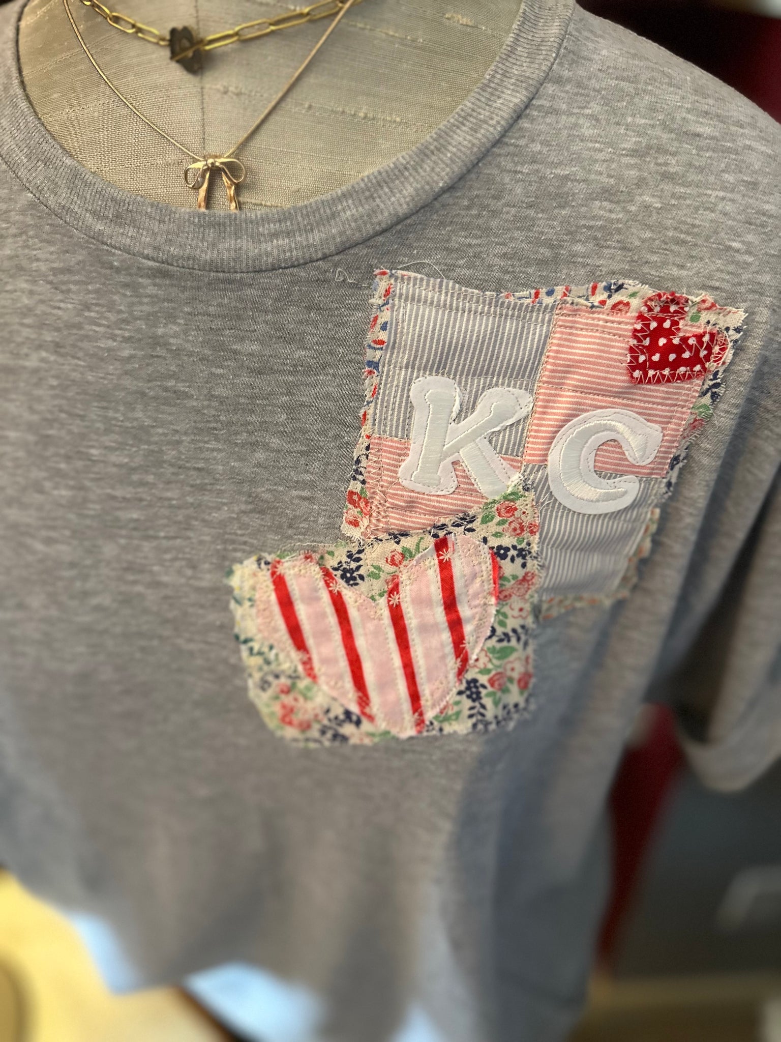 KC Patchwork Tee