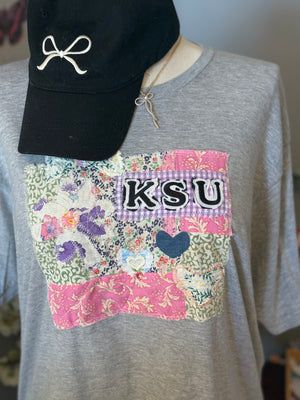 Varsity Letter Patchwork Tee