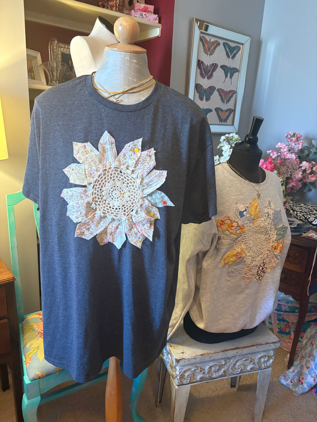 Sunflower Patchwork Tee