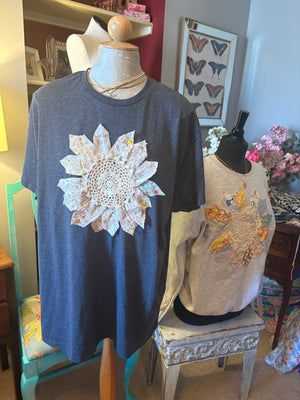 Sunflower Patchwork Tee