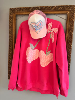 Cherry Hearts Top