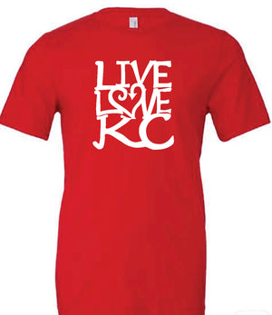 Live Love KC Tee