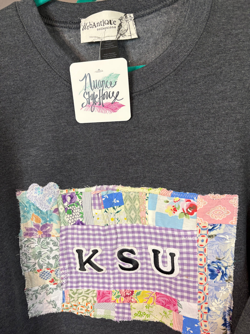 Kansas State Patchwork Top