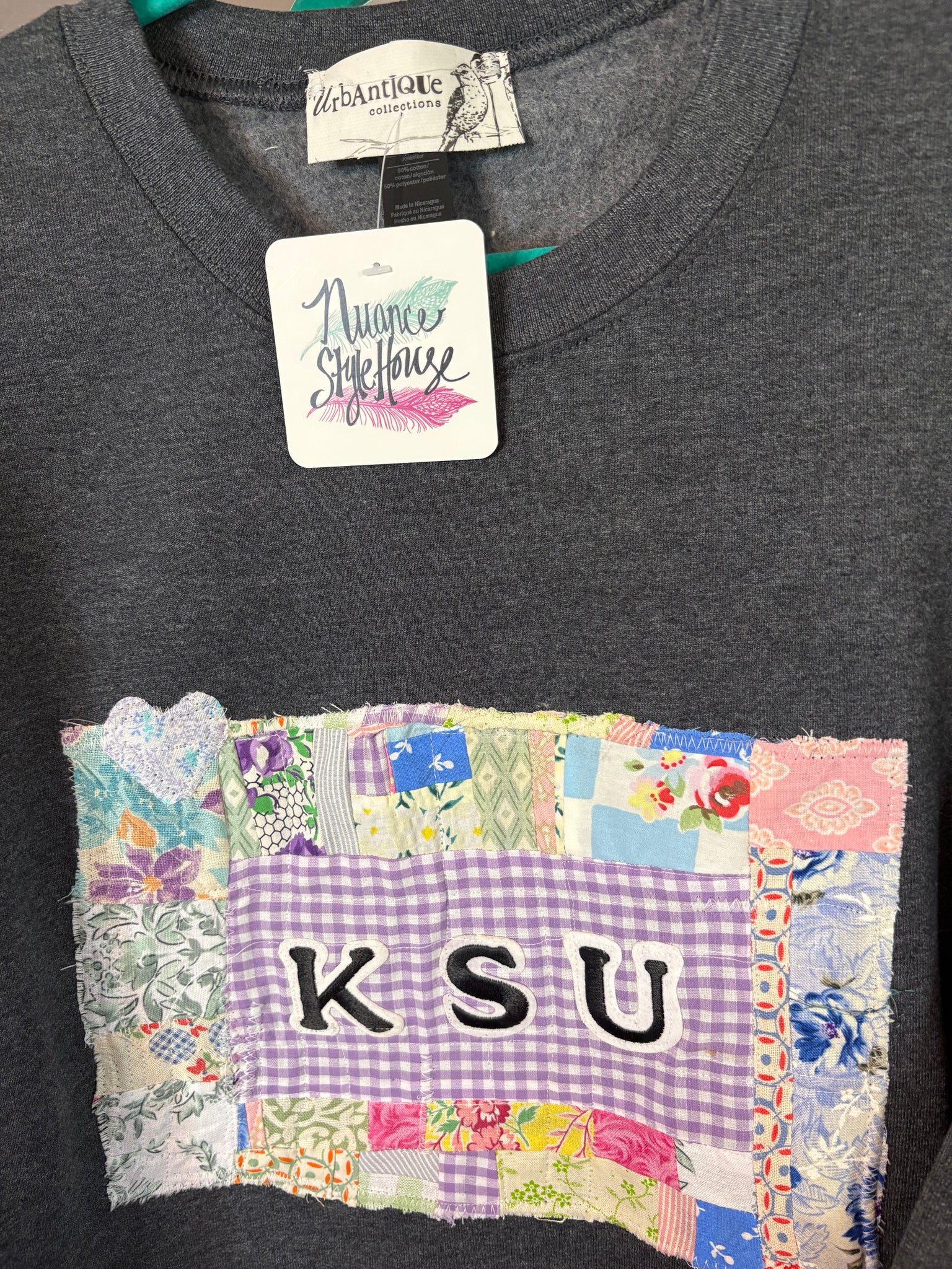 Kansas State Patchwork Top