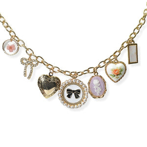 Bow Charm Necklace