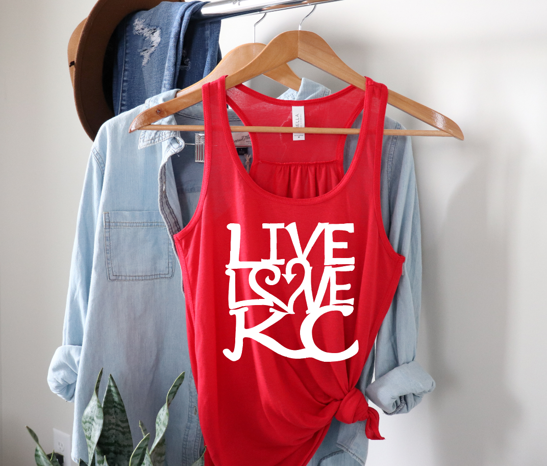 Live Love KC Tank