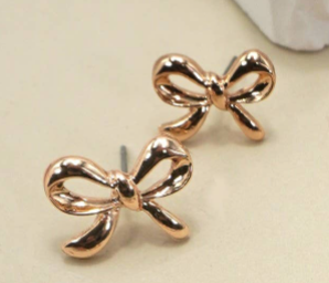 Bows and Hoops Earrings