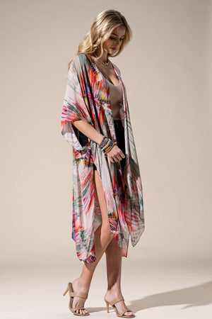 Brushstroke Multi Kimono