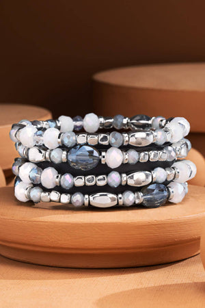 Colorful 4-Strand Stretch Bracelet