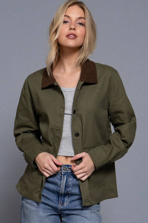 Cotton Twill Work Jacket