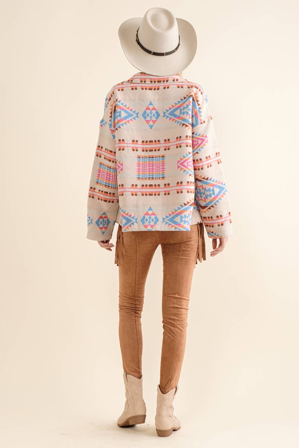Button Up Western Jacket