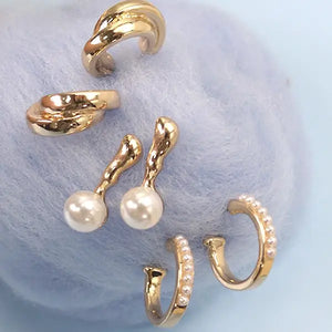 Pearl Hoops