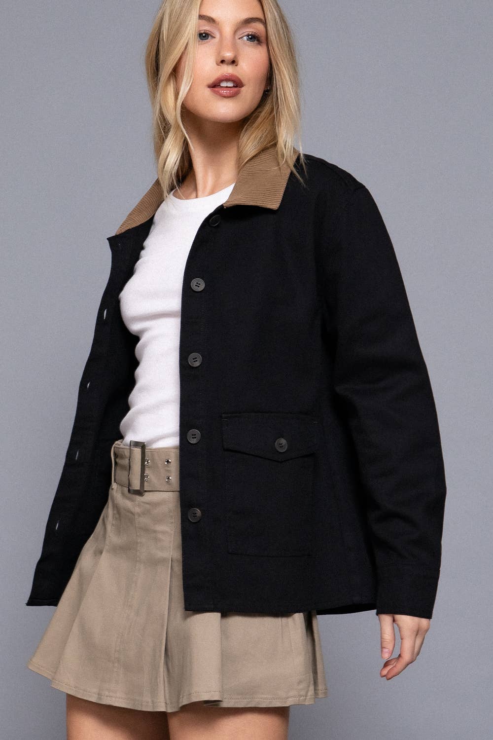 Cotton Twill Work Jacket